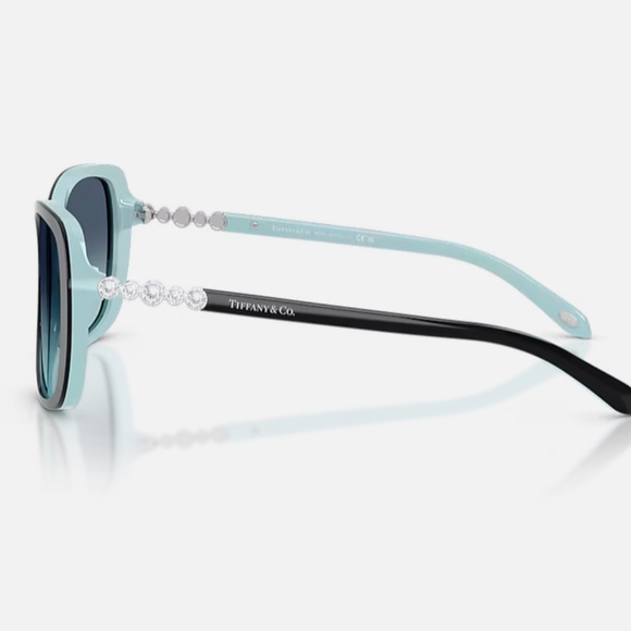Tiffany Blue Gradient Sunglasses - Picture 3 of 9